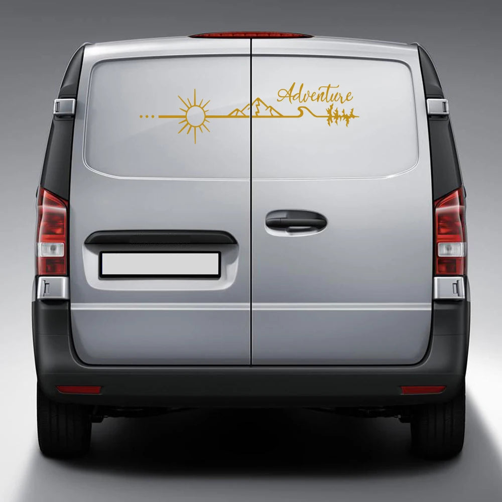 Adesivo in PVC per auto e camper, decorativo 1 pezzo
