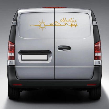 Adesivo in PVC per auto e camper, decorativo 1 pezzo