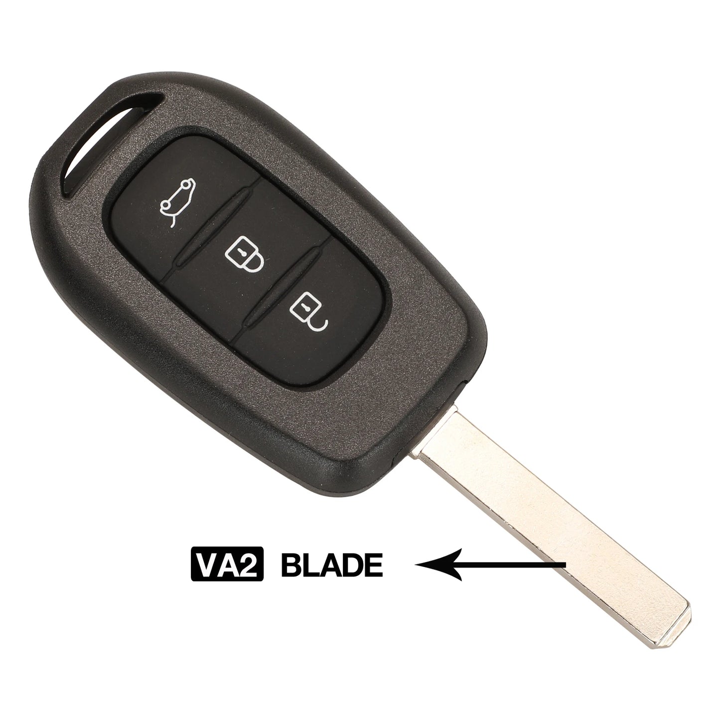 Borsetta Chiave Auto in Hardware per 2 Pulsanti in Metallo per Auto