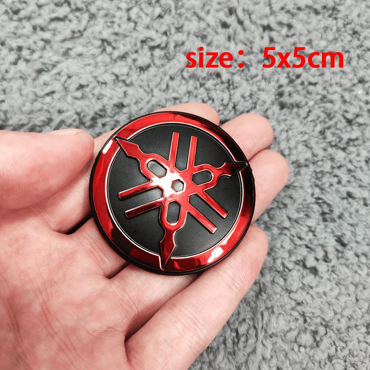 Adesivi 3D per Moto in Plastica Decorativi per Motociclette
