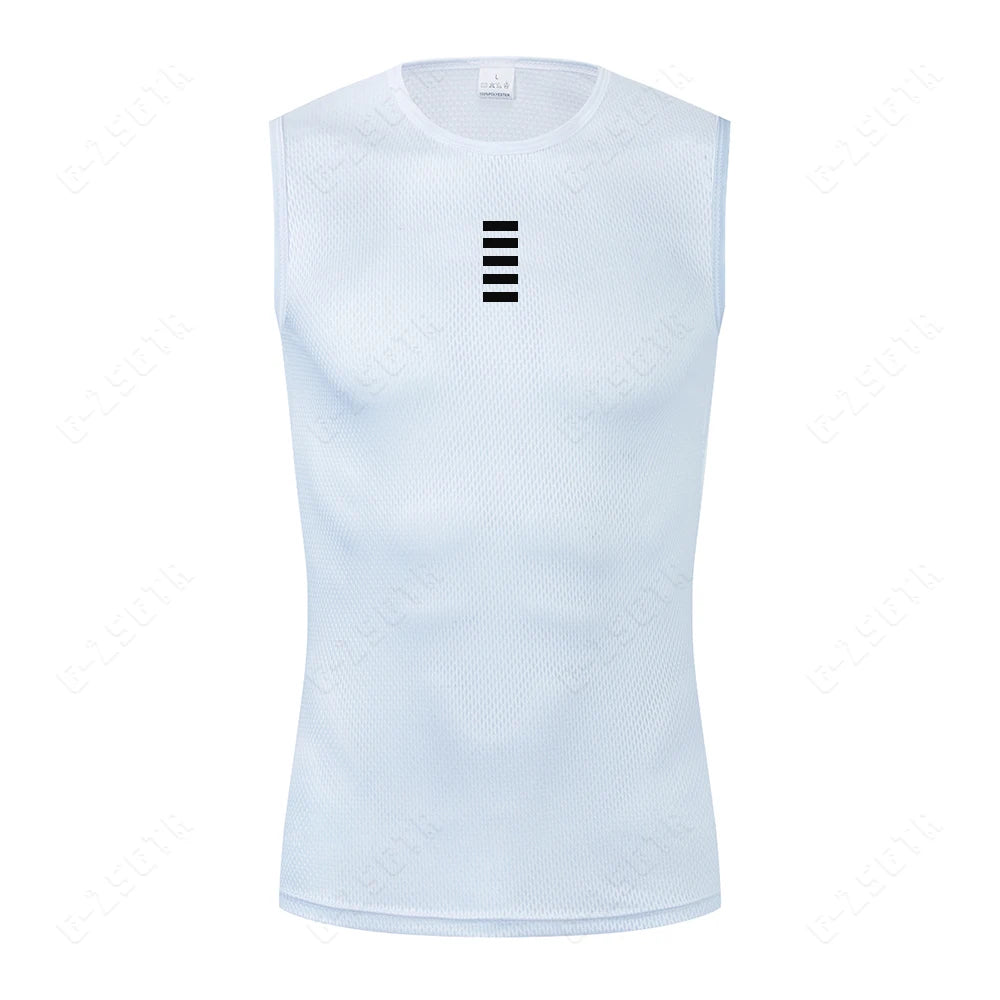 Maglia da ciclismo in poliestere uomo anti-sudore inverno