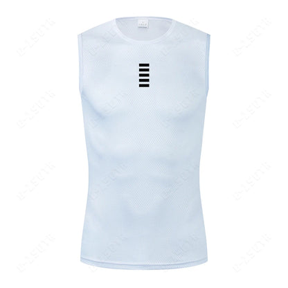 Maglia da ciclismo in poliestere uomo anti-sudore inverno