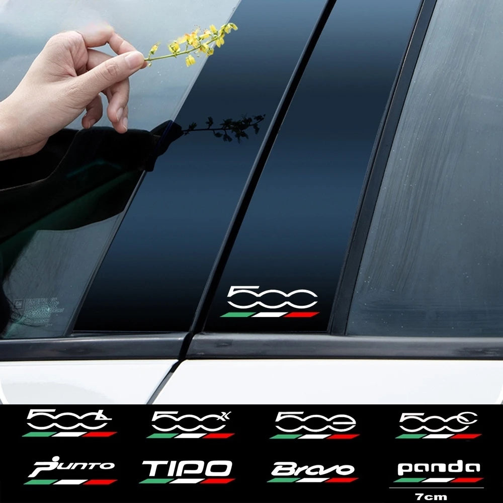 Adesivi per carrozzeria auto in plastica 4 pezzi per riparazione