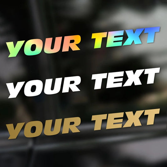 Adesivi Personalizzati per Moto in PVC Sticker Decal