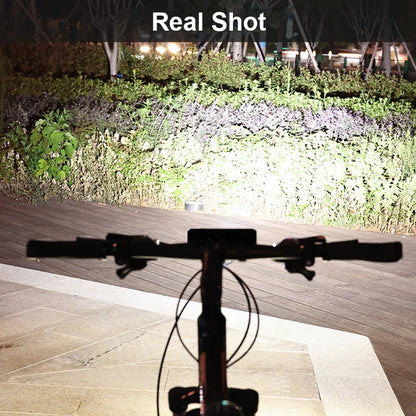 Luce per bicicletta anteriore in alluminio e ABS per ciclismo