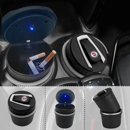 Posacenere Auto Portatile LED Luce Sigaretta 1 Pezzo