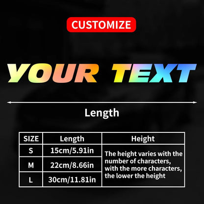 Adesivi Personalizzati per Moto in PVC Sticker Decal