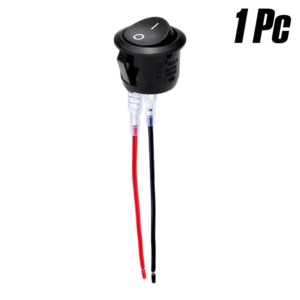 Interruttore Joystick SPST 2 pin 12V per auto camper barca 4 pezzi