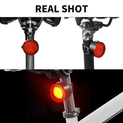 Lanterne per Bicicletta LED Ricaricabili per Ciclismo 2 Pezzi