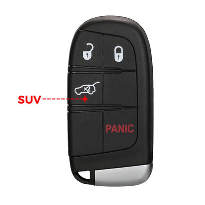 Chiave A Distanza in ABS + Metal per Auto 3/4/5 Pulsanti
