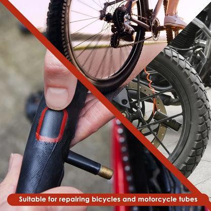 Kit di Riparazione Pneumatici Bicicletta Ciclismo 55 Pz Completo Set