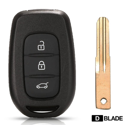 Borsetta Chiave Auto in Hardware per 2 Pulsanti in Metallo per Auto