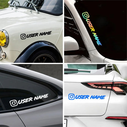 Adesivo Personalizzato per Auto in PVC Decalcomania