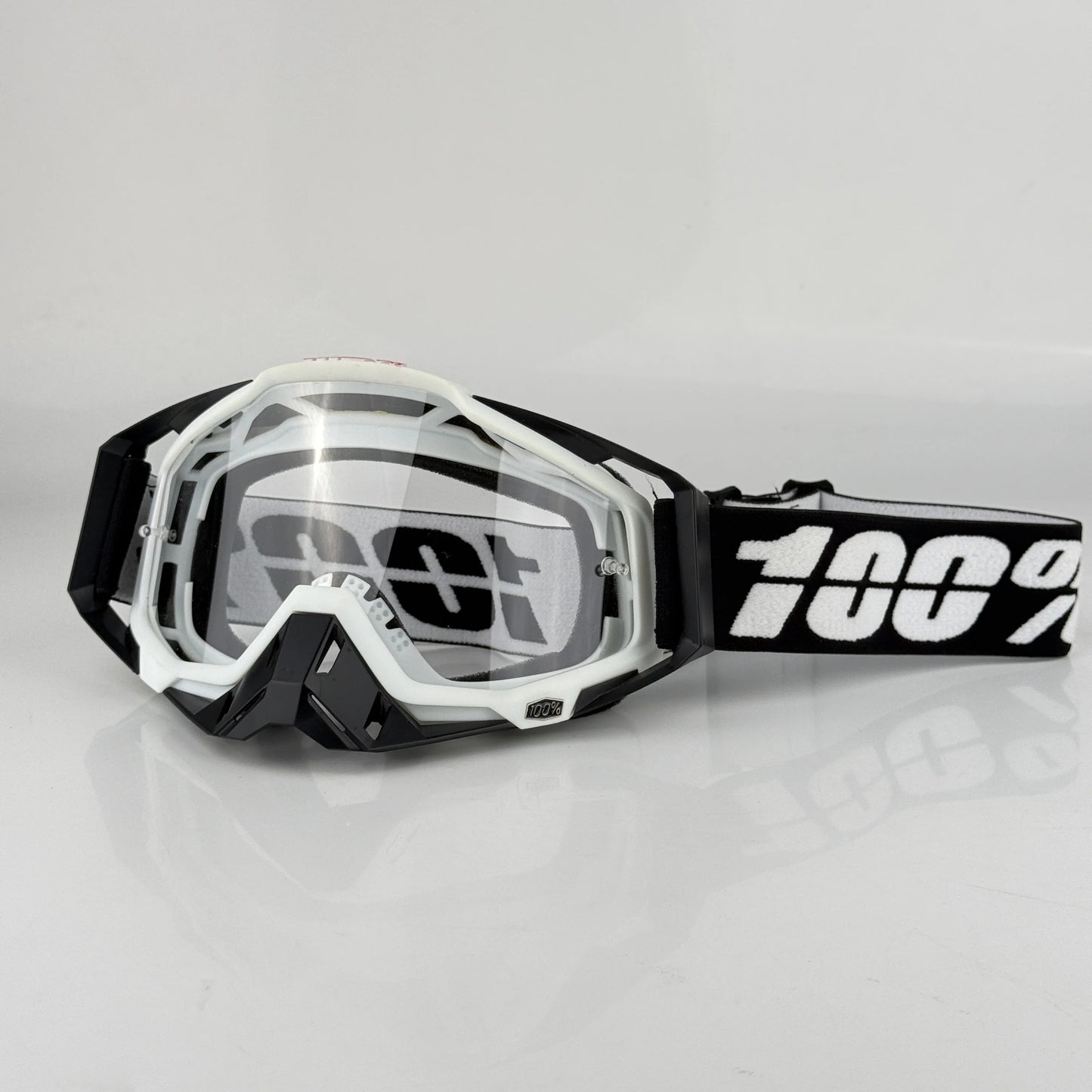 Occhiali da Moto Sportivi per Esterni Unisex in Plastica Leggeri