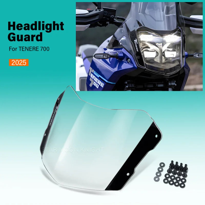 Protezione Faro per Yamaha Tenere 700 in Acrilico Custodia
