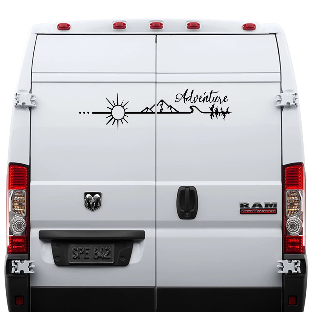 Adesivo in PVC per auto e camper, decorativo 1 pezzo