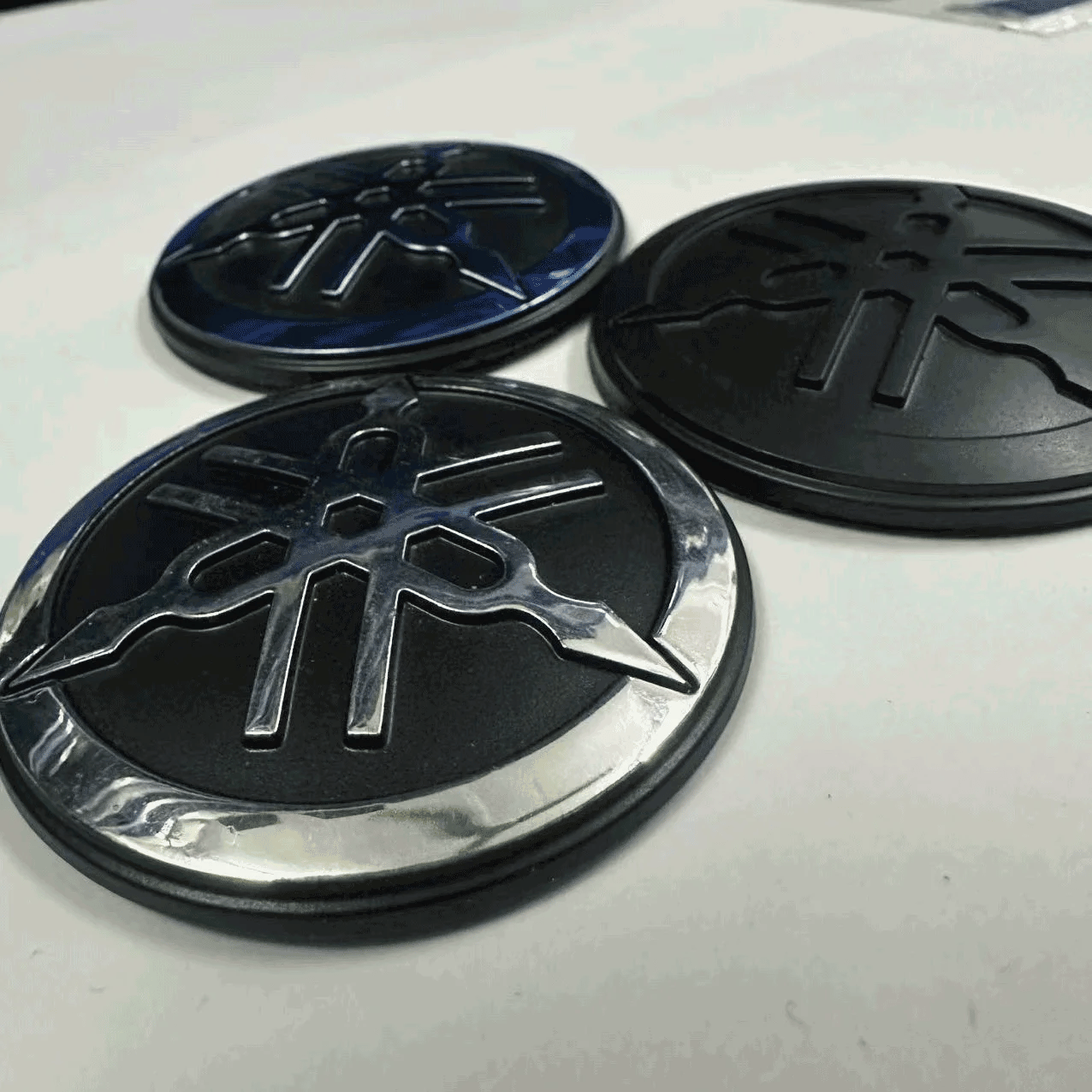 Adesivi 3D per Moto in Plastica Decorativi per Motociclette