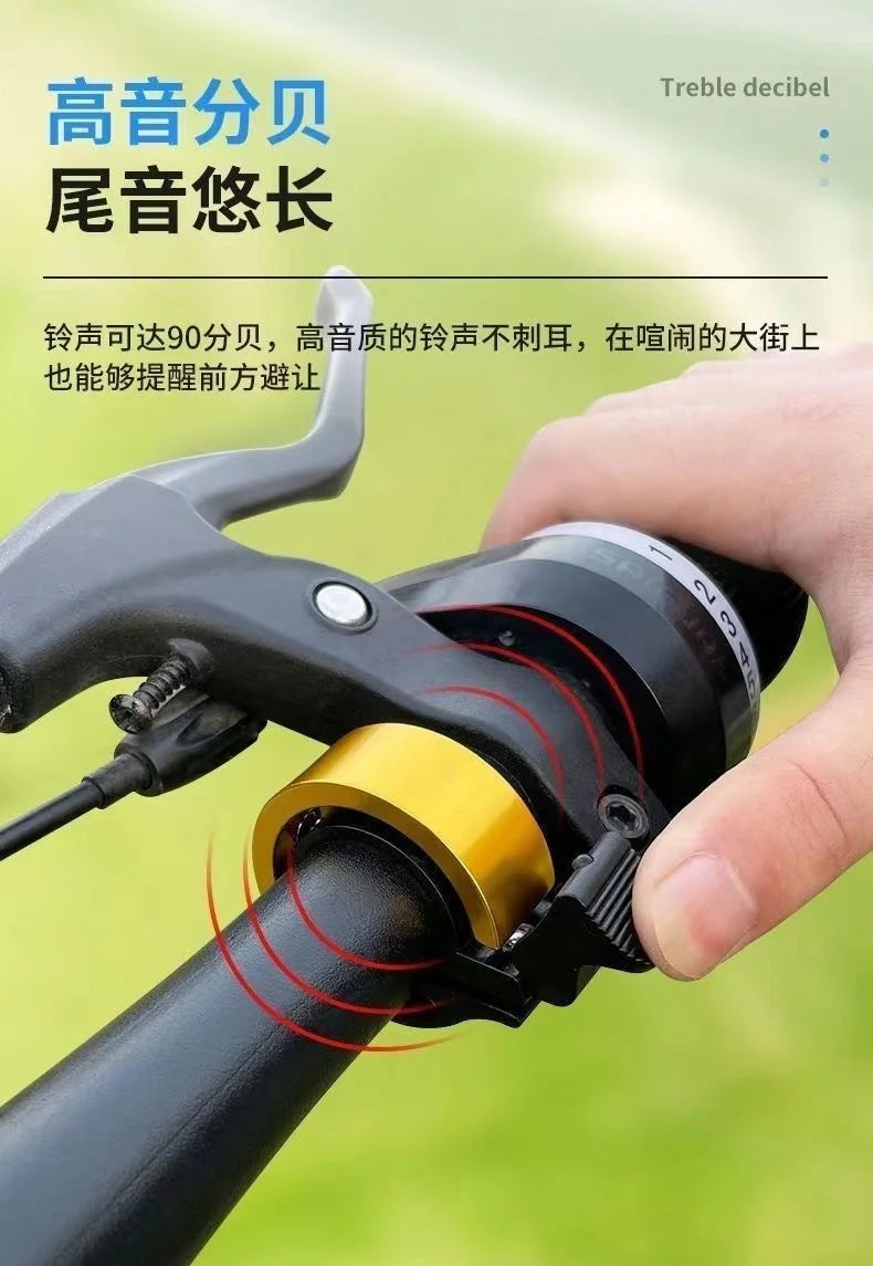 Campanello Bicicletta in Lega di Alluminio per Manubrio Standard
