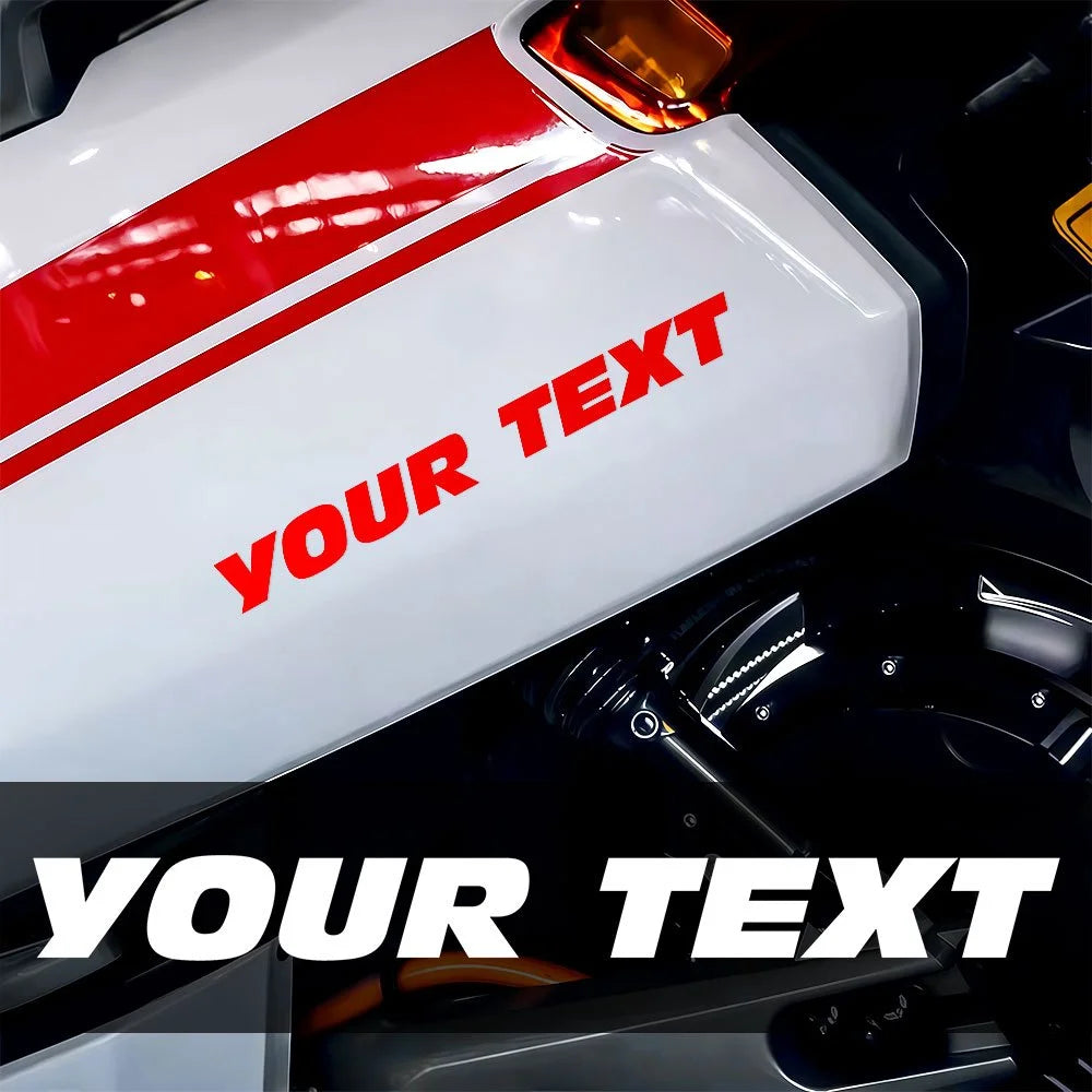 Adesivi Personalizzati per Moto in PVC Sticker Decal