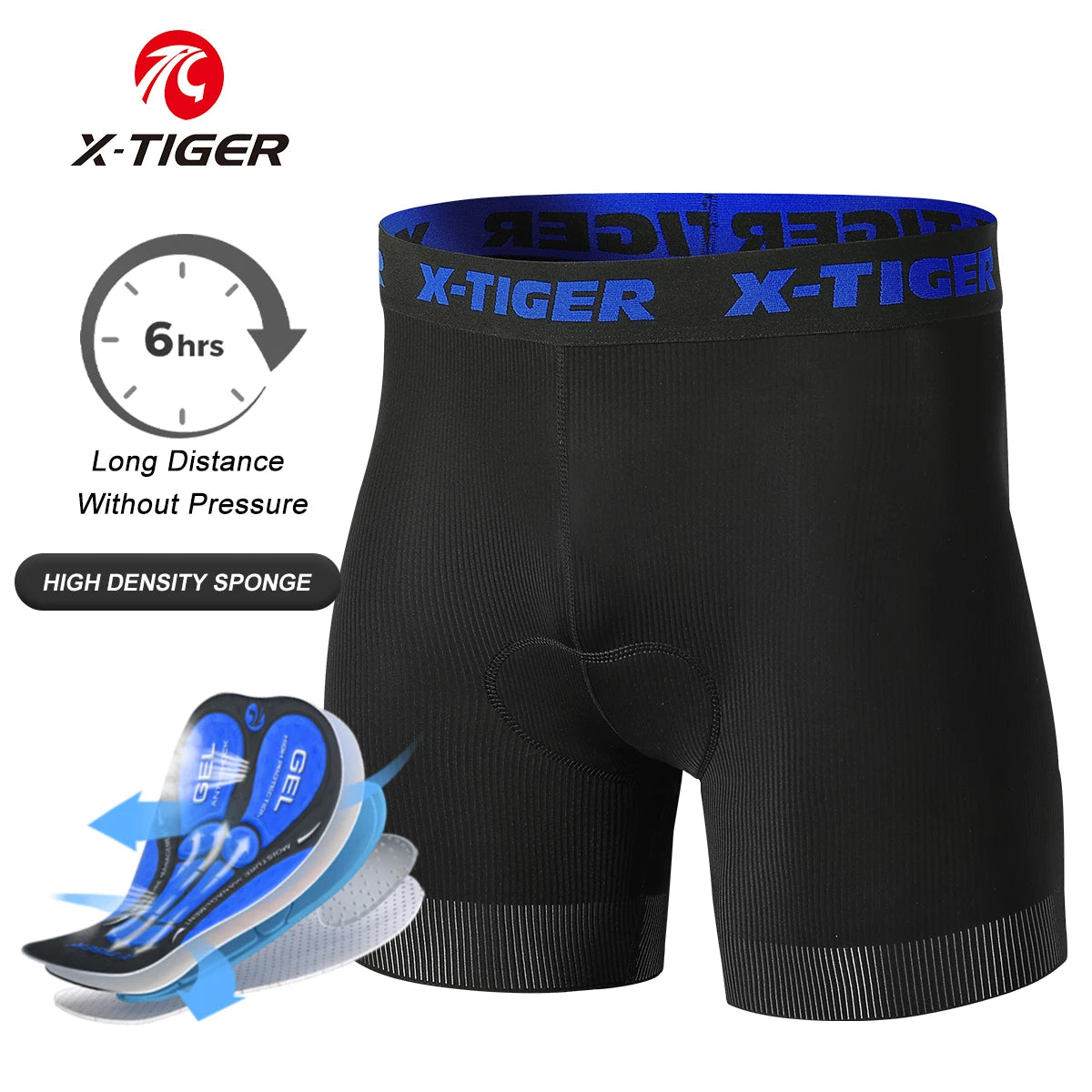 Pantaloncini da ciclismo in Spandessa per Uomini protezione UV