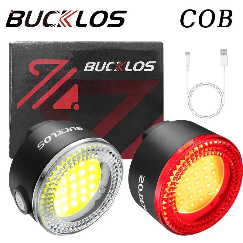 Lanterne per Bicicletta LED Ricaricabili per Ciclismo 2 Pezzi