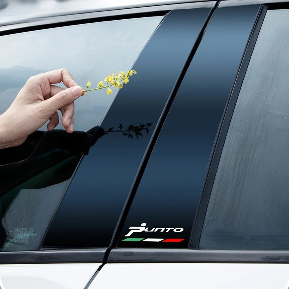 Adesivi per carrozzeria auto in plastica 4 pezzi per riparazione