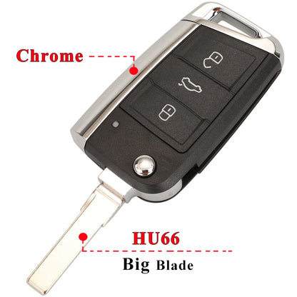 Chiave A Distanza Per VW Golf 7 Sportsvan GTI MK7 PASSAT B8 JETTA Touran Skoda O