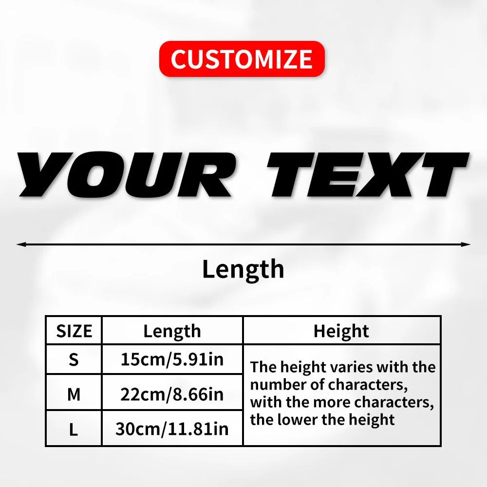 Adesivi Personalizzati per Moto in PVC Sticker Decal