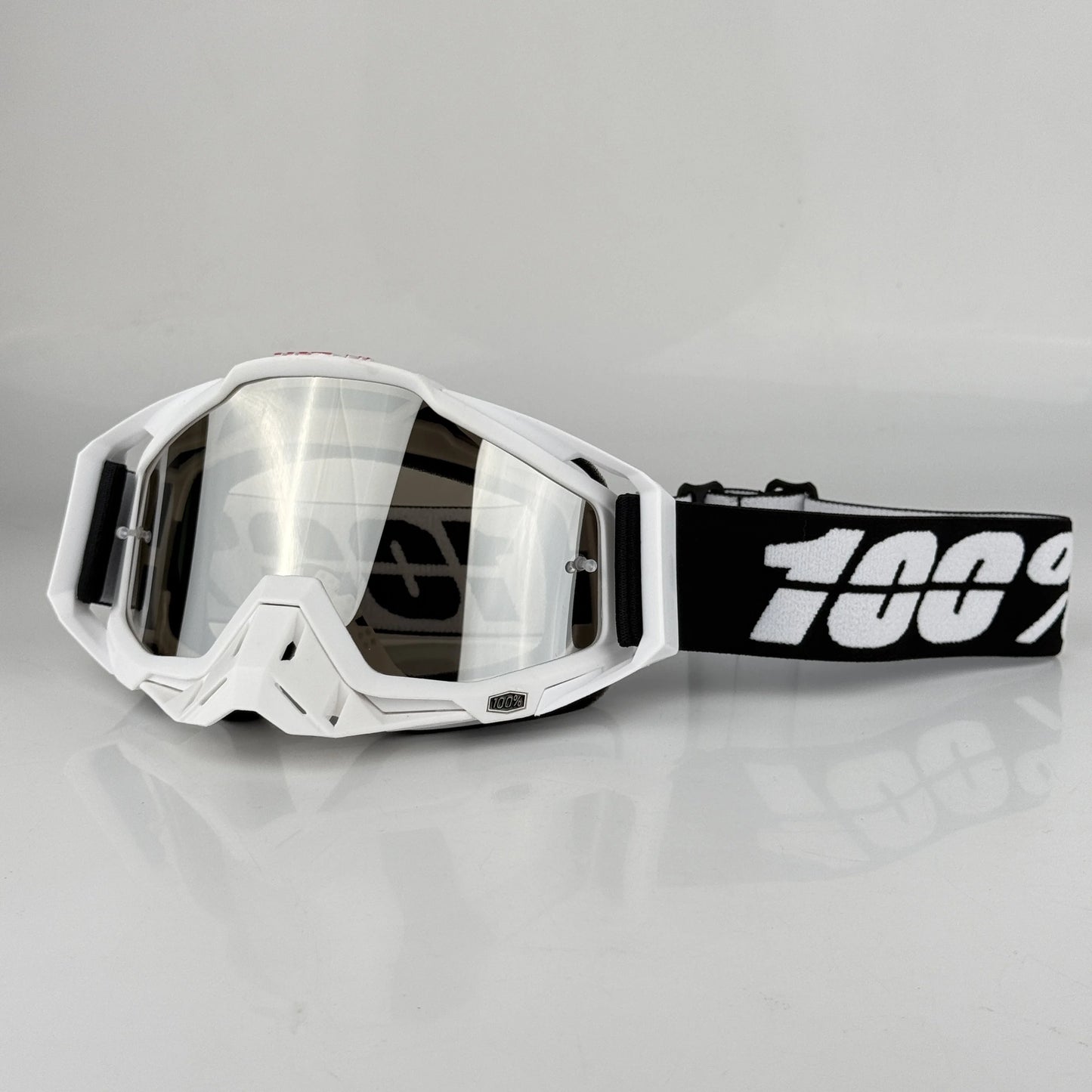 Occhiali da Moto Sportivi per Esterni Unisex in Plastica Leggeri