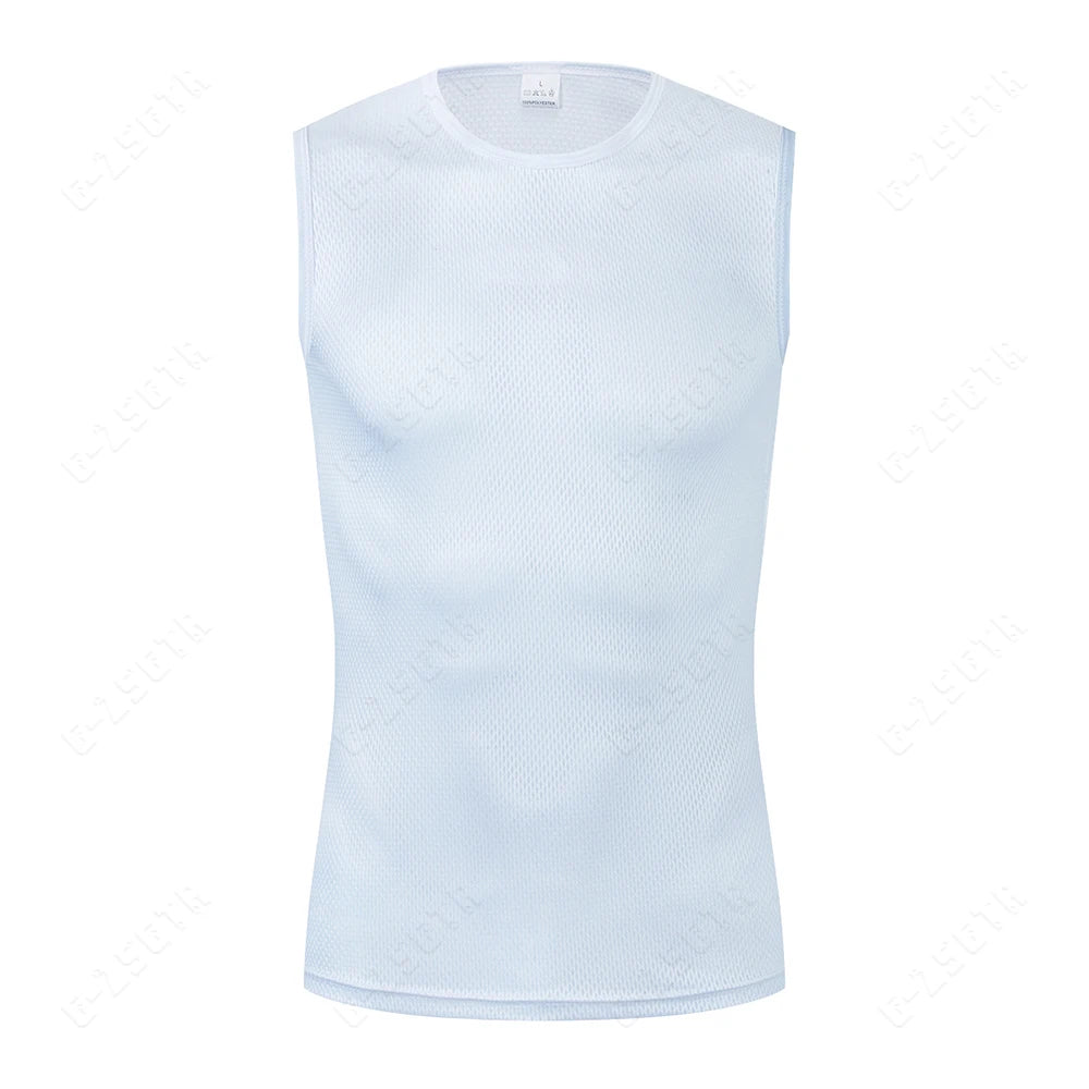 Maglia da ciclismo in poliestere uomo anti-sudore inverno