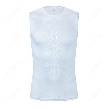 Maglia da ciclismo in poliestere uomo anti-sudore inverno