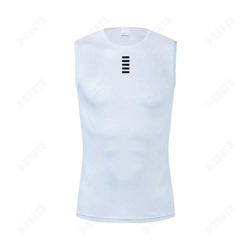 Maglia da ciclismo in poliestere uomo anti-sudore inverno