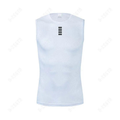 Maglia da ciclismo in poliestere uomo anti-sudore inverno