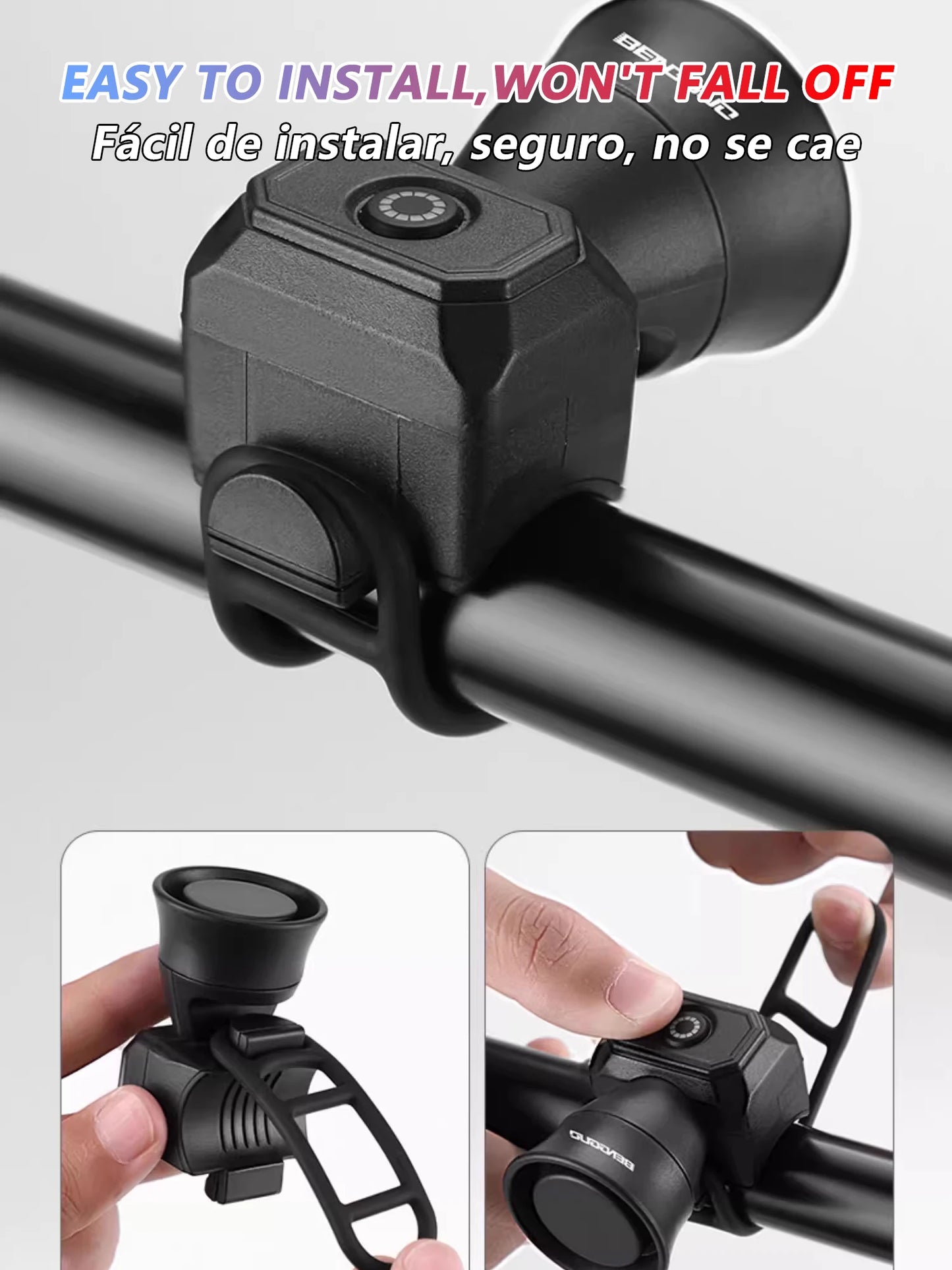 Clacson per Bicicletta in Plastica ABS Resistente per Esterni