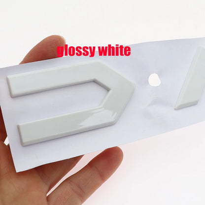 Emblema 3D in PVC per Auto Dacia, Adesivo in Plastica per Interni ed Esterni