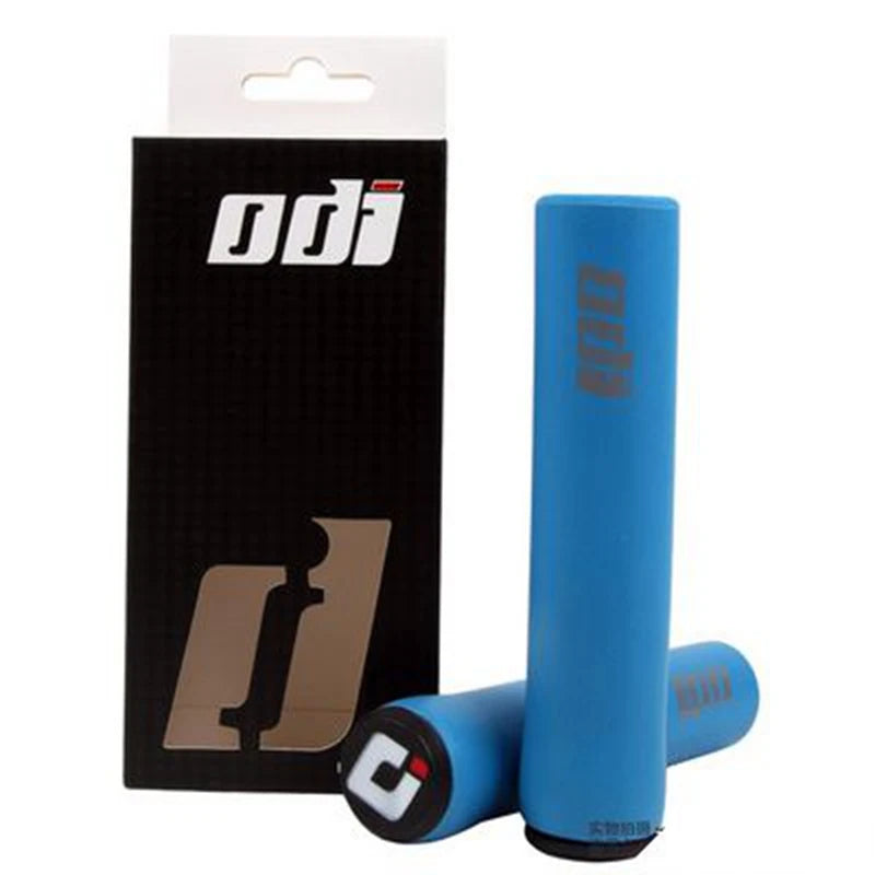 Manopole per manubrio MTB in Alluminium Alloy+Silica Gel per bicicletta da monta