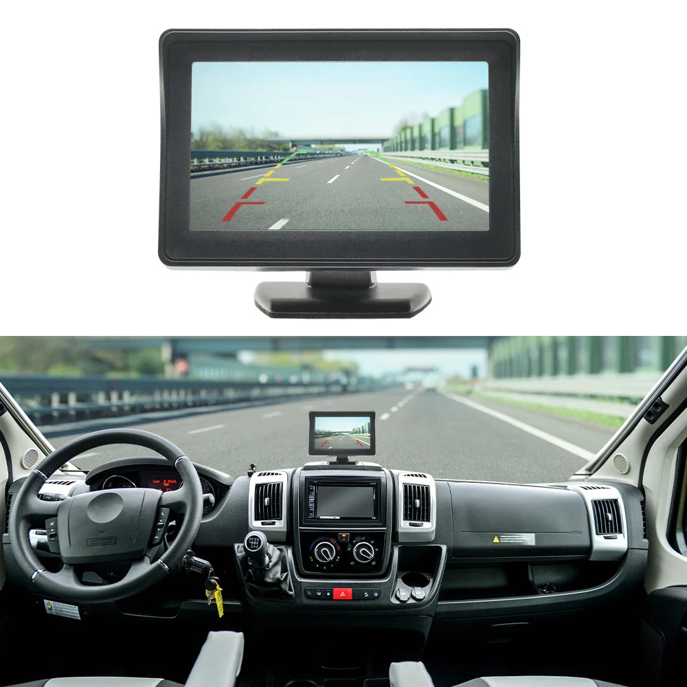 Telecamera posteriore CCD HD per FIAT Ducato CITROEN Jumper PEUGEOT Boxer 2006-2