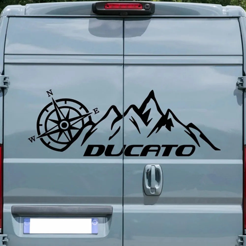 Decalcomanie in PVC per camper e caravan adesivo auto