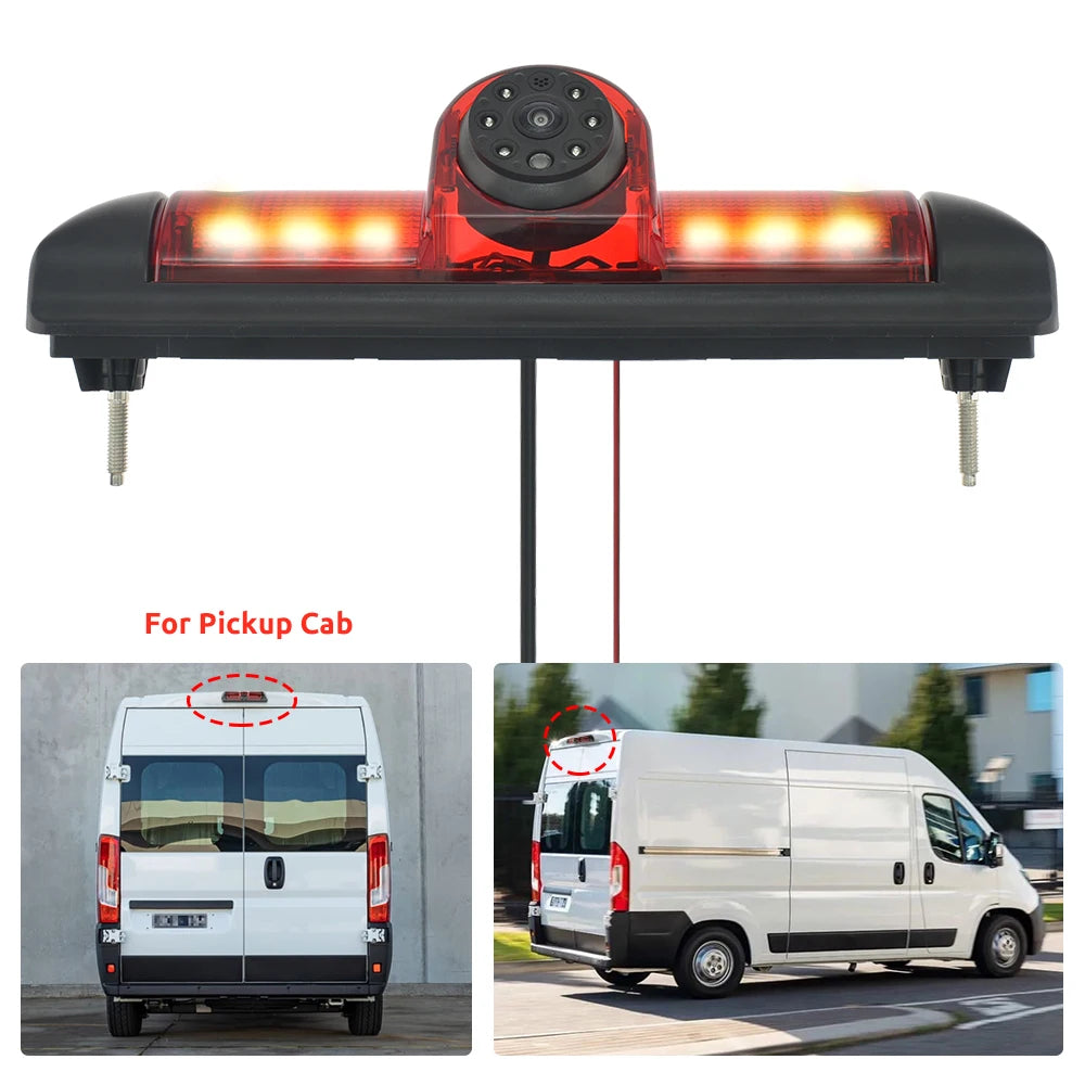 Telecamera posteriore CCD HD per FIAT Ducato CITROEN Jumper PEUGEOT Boxer 2006-2