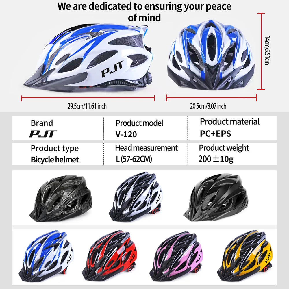 Casco da ciclismo in EPS per adulti uomo leggero