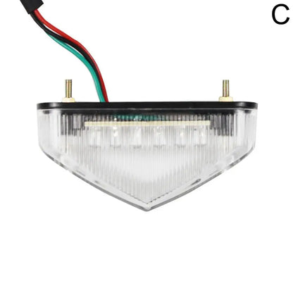 Luce posteriore moto universale in PC per motocicletta