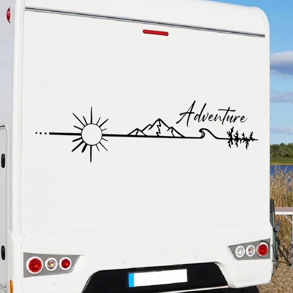 Adesivo in PVC per auto e camper, decorativo 1 pezzo