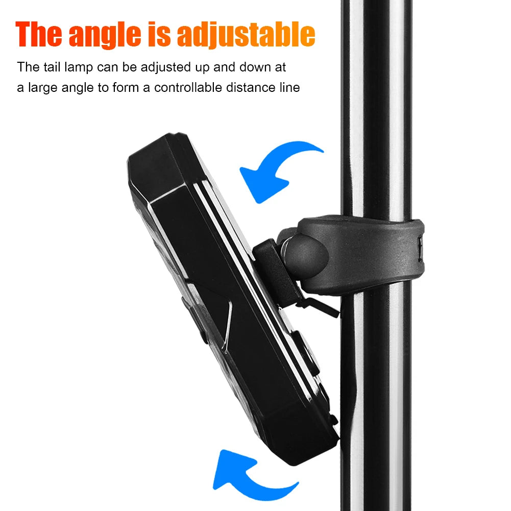 Fanale posteriore per bici in ABS per strada MTB 1 pezzo