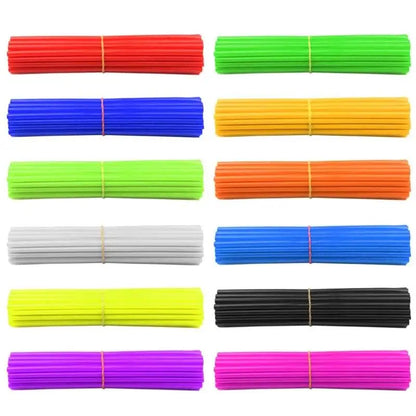 Coperture ruote moto in plastica ABS per motocross 72 pezzi