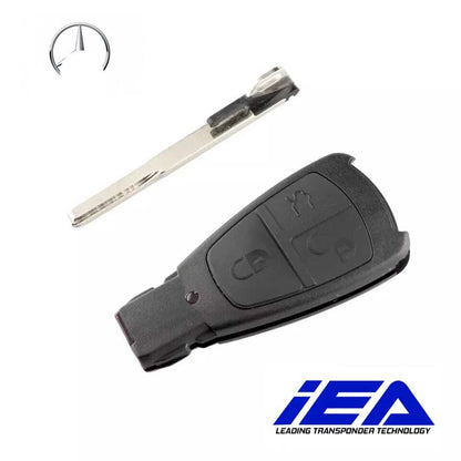 Guscio Cover Telecomando 3 Tasti Compatibile Con Mercedes Classe A B C E S W168 W202 W203 W211 Ricambio Scocca Chiave Alta Qualità