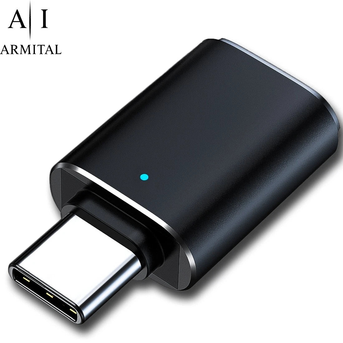 Adattatore OTG USB-C a USB 3.0 SuperSpeed 5Gbps per Smartphone Laptop e Tablet