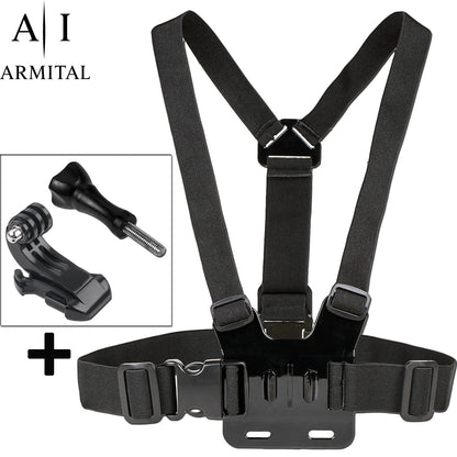 Supporto Fascia Pettorale Professionale Regolabile Per Smartphone E Action Cam Compatibile Con GoPro Hero 12 11 10 9 Supporto Toracico Ergonomico Per Riprese In Prima Persona