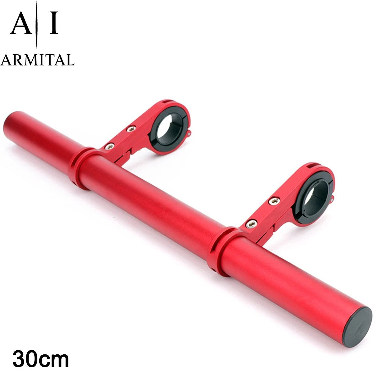 Estensione Manubrio Universale in Alluminio CNC per Bici e Moto Doppio Supporto