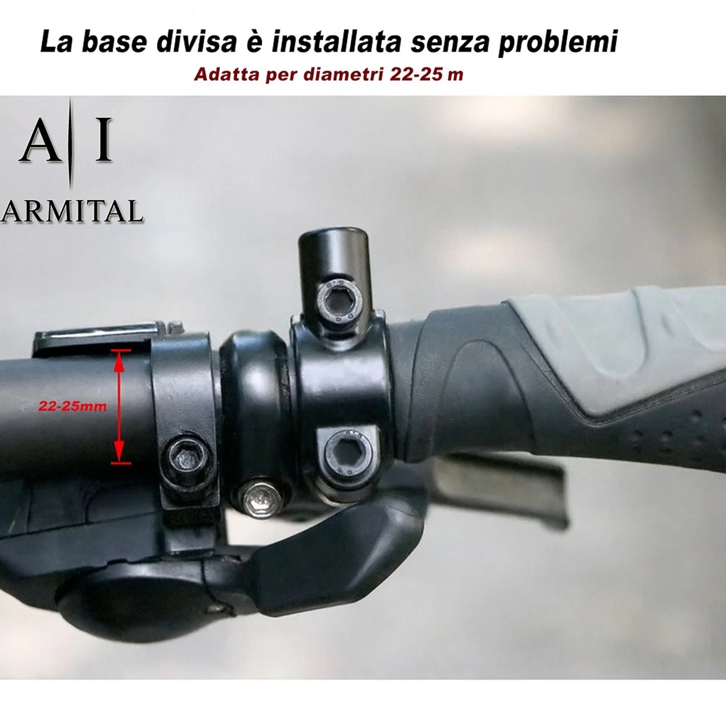 Coppia Specchietti Retrovisori Universali per Bici e Monopattino Elettrico - Lente Convessa HD Regolabile 360 Gradi in ABS Alta Resistenza