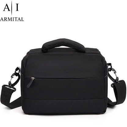 Borsa Tracolla Reflex Canon Nikon Sony Custodia Impermeabile DSLR Antiurto Nera